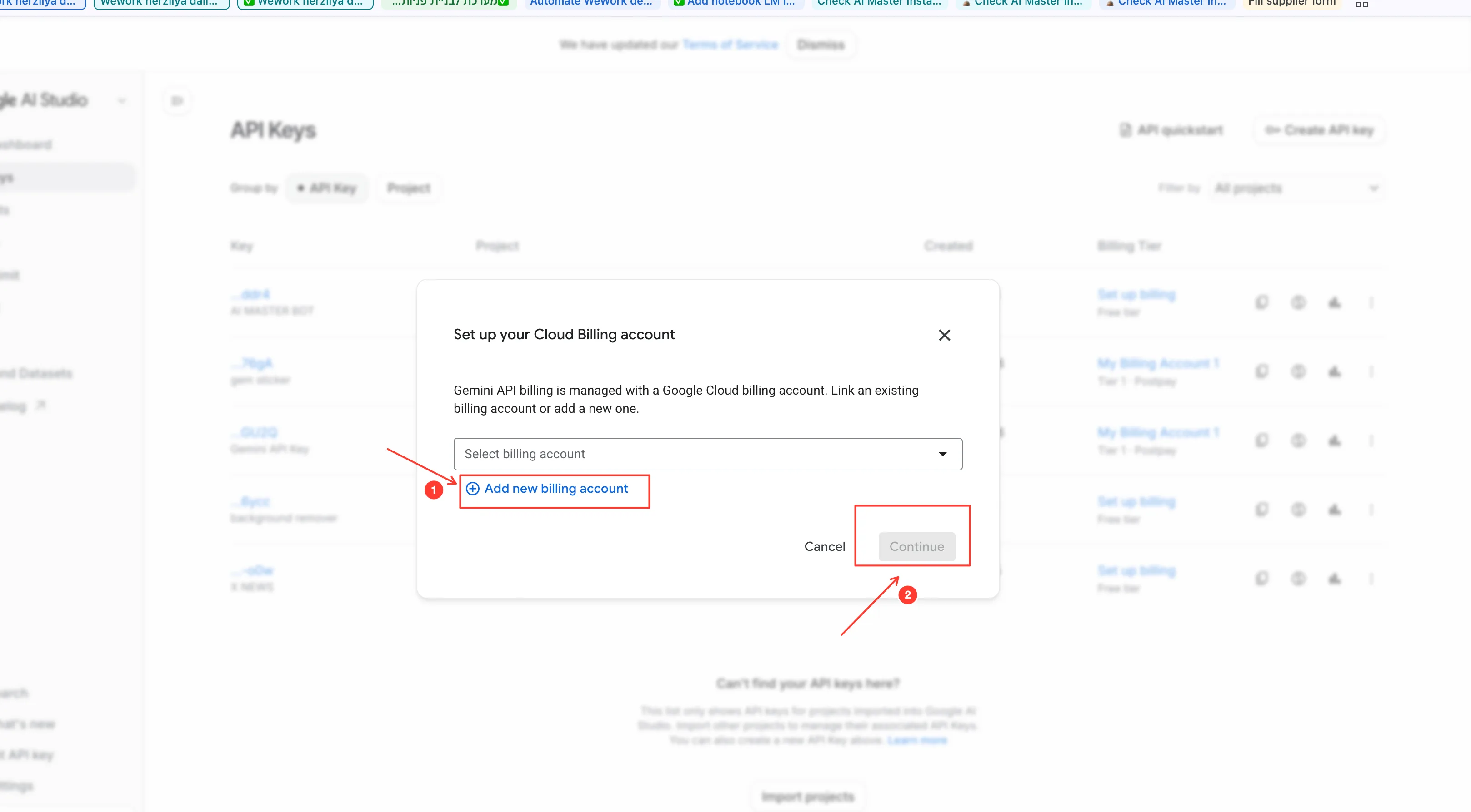 Set up Cloud Billing
